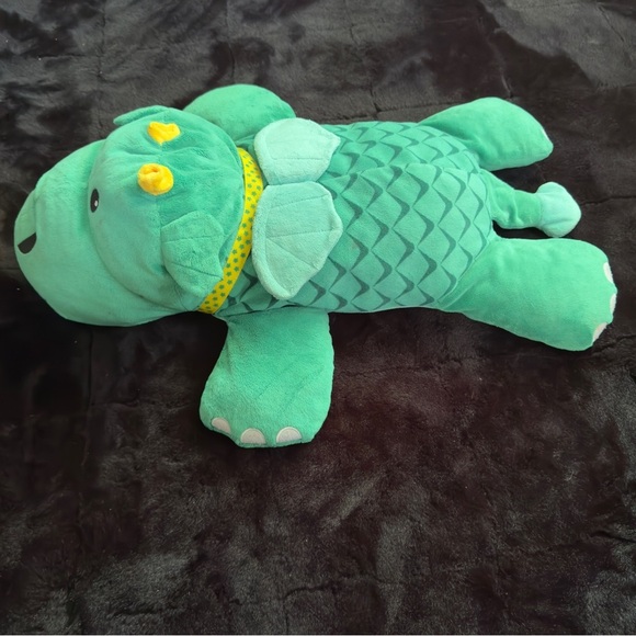 Melissa & Doug Cuddle Dragon - Green Plush Teddy - Picture 2 of 8